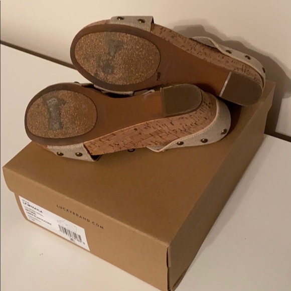 Lucky Brand Mykayla Wedges - Picture 8 of 8